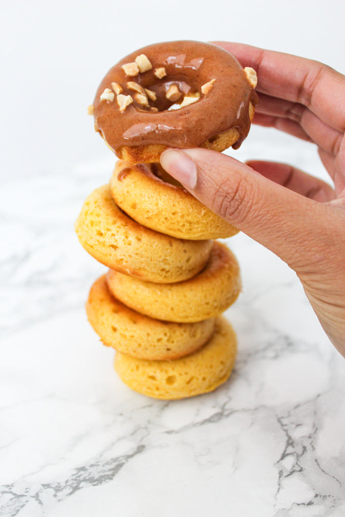PB&Me Mini Vanilla Keto Donuts
