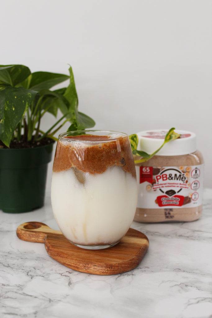 PB&Me Whipped Hazelnut Mocha Iced Coffee