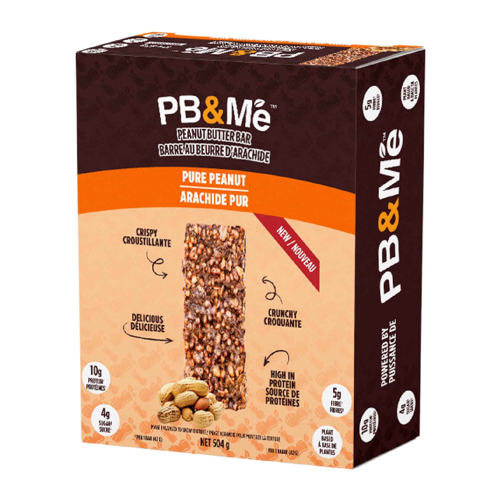 PB&Me Peanut Butter Bars - Pure Peanut