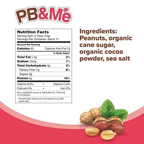 PB&Me - Powdered Peanut Butter - Chocolate (1LB)