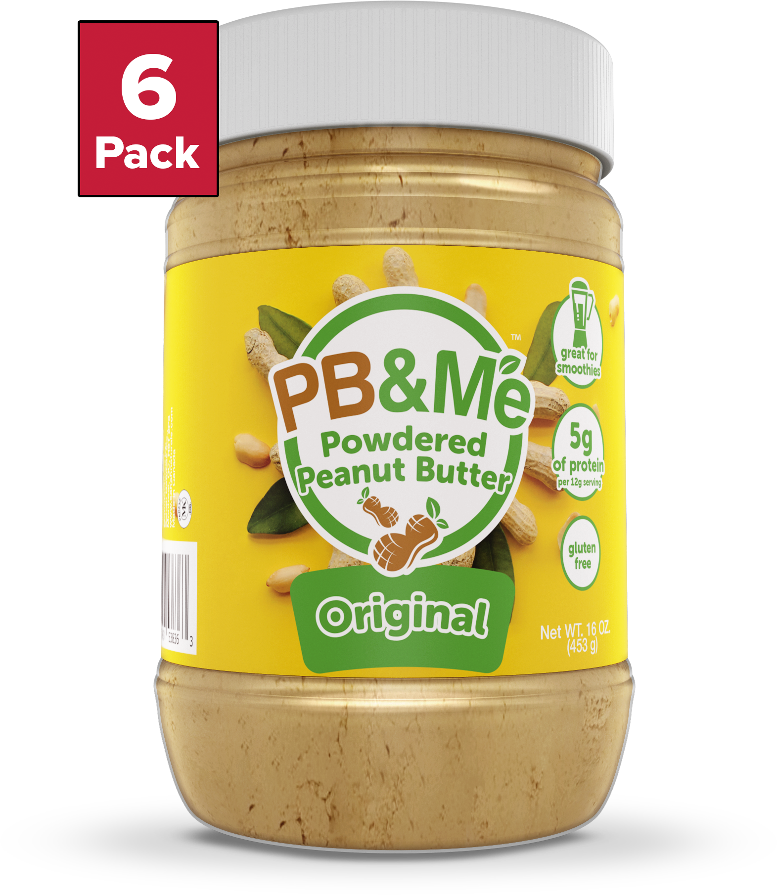 PB&Me - Powdered Peanut Butter - Original (1LB)