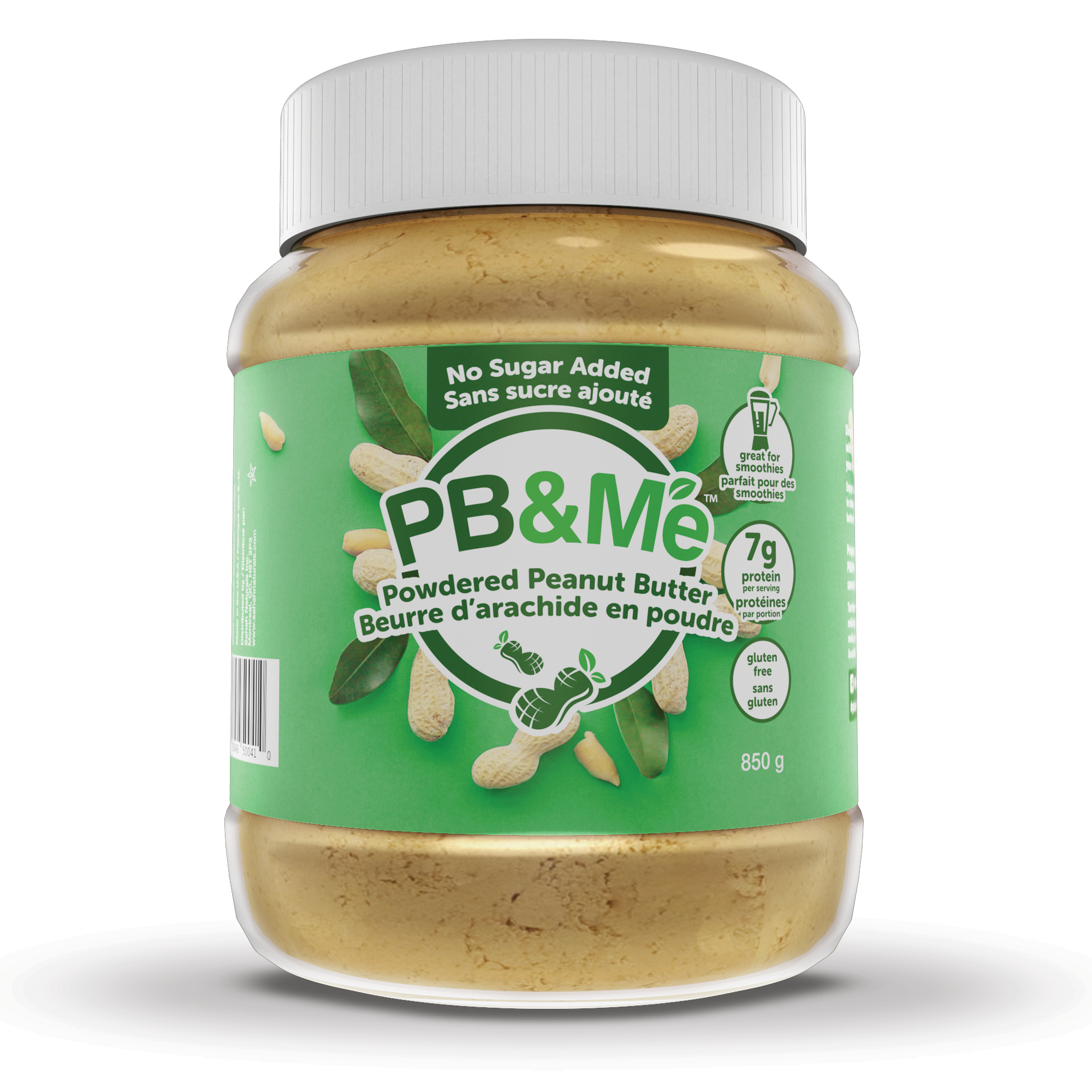 PB&Me - Powdered Peanut Butter - No Sugar Added (2LBs)