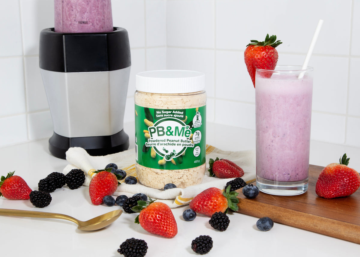 PB&Me Berry “Jelly” Smoothie