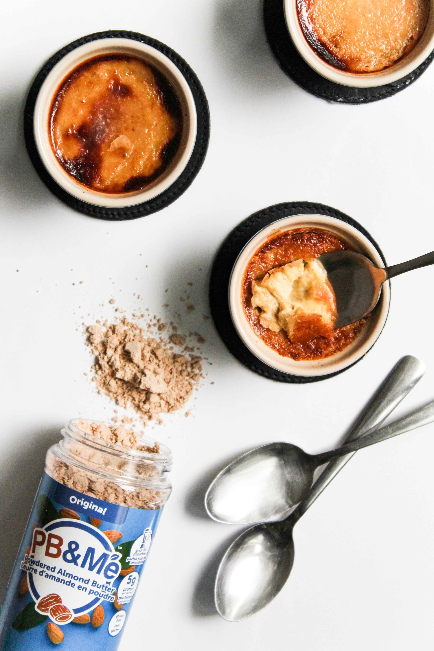 PB&Me Keto Almond Butter Creme Brûlée