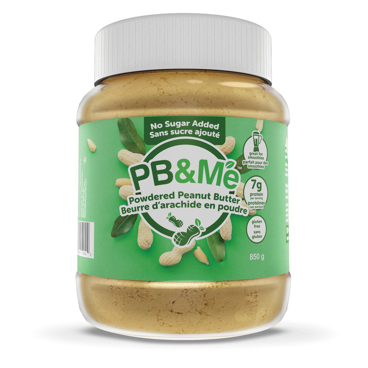 PB&Me - Beurre de cacahuète en poudre - Sans sucre ajouté (2LB)