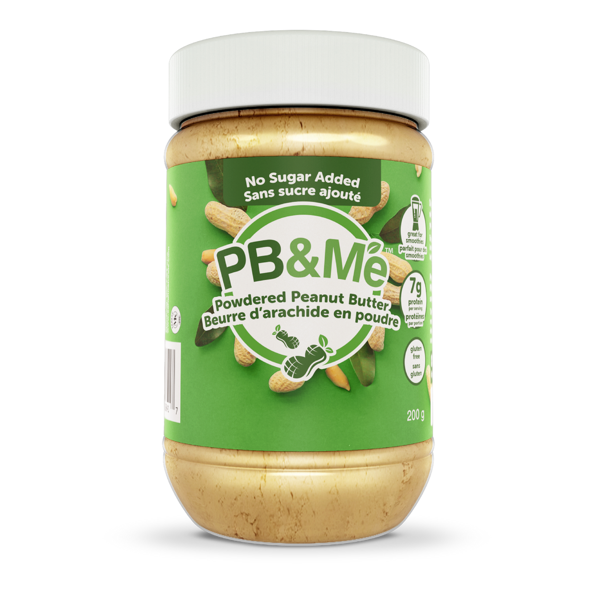 PB&Me - Powdered Peanut Butter - No Sugar Added (200g)